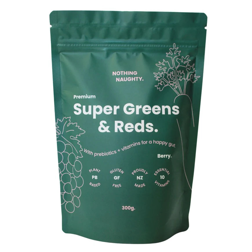 Nothing Naughty Super Greens & Reds