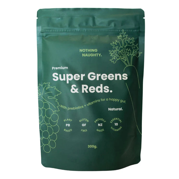 Nothing Naughty Super Greens & Reds